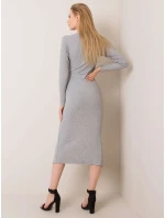 Šaty DHJ SK model 14837794 šedá - FPrice Šaty DHJ SK model 14837794 šedá - FPrice