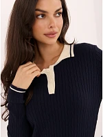 Sweter IR SW model 22404426 granatowy - FPrice Sweter IR SW model 22404426 granatowy - FPrice