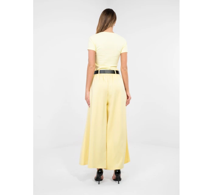 Nohavice IT SP 17872.29 svetložltá