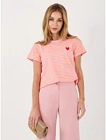 Tričko IT TS 22397.89 tmavoružové