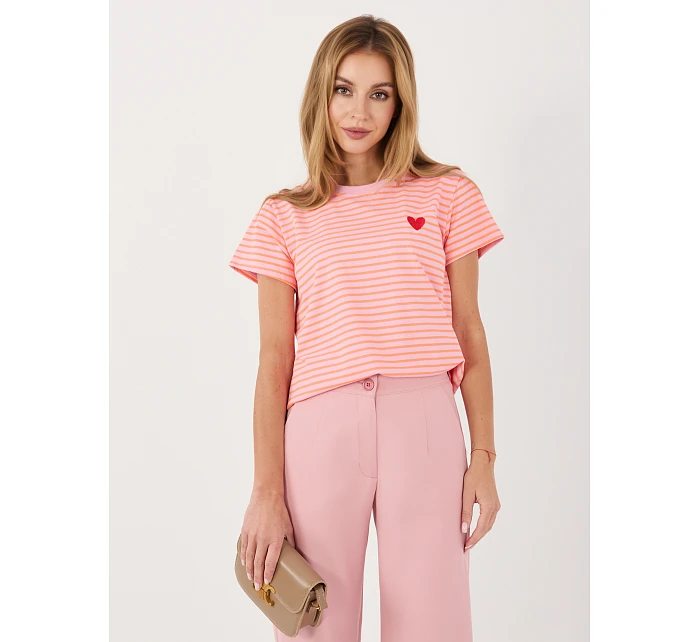 Tričko IT TS 22397.89 tmavoružové