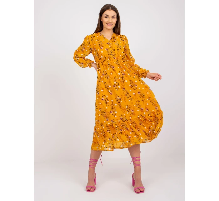 Šaty RO SK ELB 2309.98 tmavo žltá