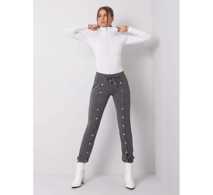 Tepláky RV DR 6016.08 tmavo šedá