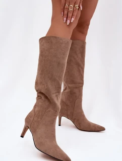 Topánky na podpätku model 221903 Krok vo veľkom štýle