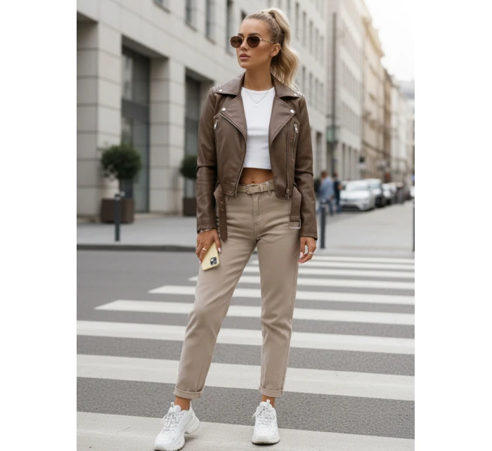 Dámské boty  světle hnědé Dstreet model 21995854 - FashionStreet