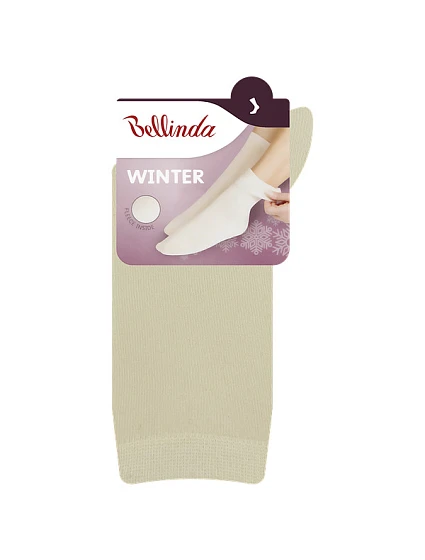 Dámské vlněné ponožky SOFT WOOL SOCKS - BELLINDA - smetanová Dámské vlněné ponožky SOFT WOOL SOCKS - BELLINDA - smetanová