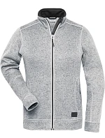 JN Dámská pracovní pletená fleece bunda Solid 02.0 white model 22493564 - Daiber
