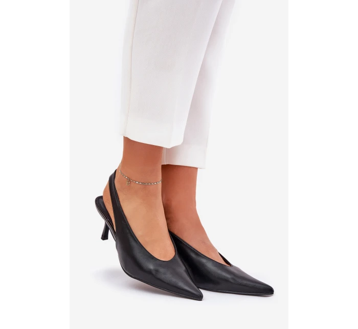 Lakované Lodičky S  Černé model 21687062 - Boto