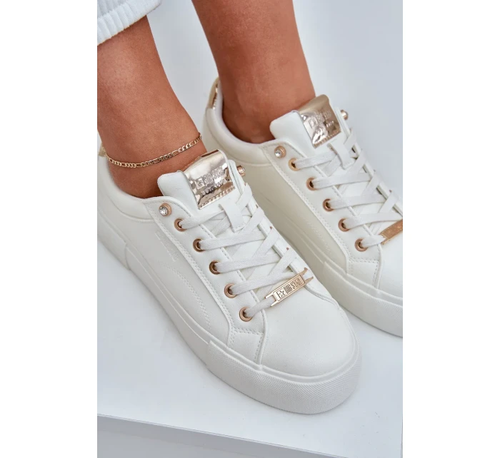 Dámske tenisky Big Star - biele