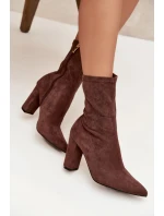 Topánky na podpätku model 217737 Krok vo veľkom štýle