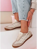 Dámske športové tenisky RUNLUX beige FashionStreet ZY0787 Dámske športové tenisky RUNLUX beige FashionStreet ZY0787