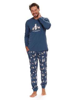 Pánské pyžamo Best model 19151564 modré - DN Nightwear