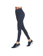 Legíny Skechers Go Walk s vysokým pásom W03LG30B-NVY, tmavomodré, veľkosť L
