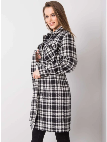 Dámský kabát LK EN  černobílý model 14842295 - FPrice