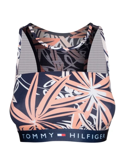 Dámska športová podprsenka s potlačou Aloha UW0UW00546 - Tommy Hilfiger Dámska športová podprsenka s potlačou Aloha UW0UW00546 - Tommy Hilfiger