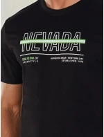 Pánské tričko s potiskem černé Dstreet model 21973883 - FashionStreet