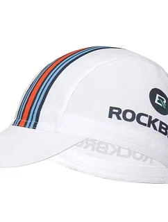 Cyklistická čiapka Rockbros MZ10022 s kšiltom – biela