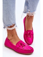 Klasyczne Zamszowe Mokasyny Fuksja Good Time Klasyczne Zamszowe Mokasyny Fuksja Good Time