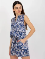 Dámská halenka model 18339422 tmavě modrá - FPrice