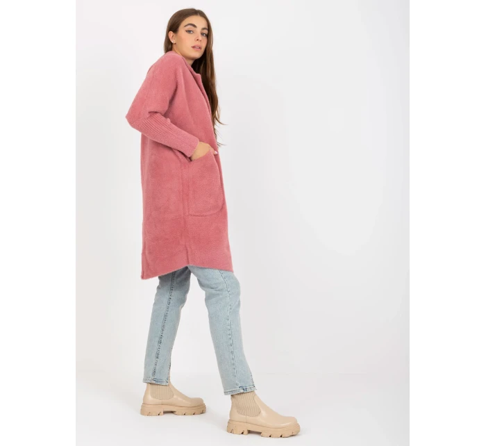 Dámsky kabát MBM PL 1521.97P tmavo ružový Dámsky kabát MBM PL 1521.97P tmavo ružový