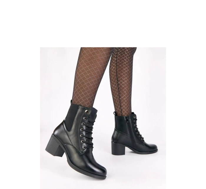 Topánky na podpätku model 221646 Solea