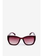 Damskie Okulary Przeciwsłoneczne UV400 Ciemnobrązowe