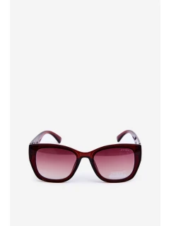 Damskie Okulary Przeciwsłoneczne UV400 Ciemnobrązowe