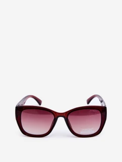 Dámské sluneční brýle UV400 tmavě hnědé