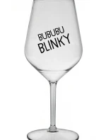 BUBUBUBLINKY - číry nerozbitný pohár na víno 470 ml
