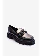 Dámské kůže na plochém podpatku černé model 21633027 - Laura Messi