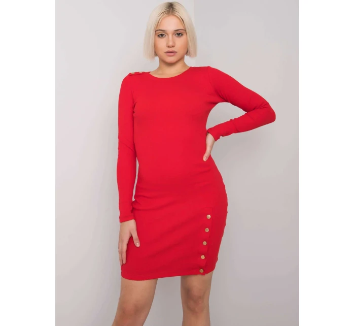 Šaty RV SK model 16974380 červená - FPrice Šaty RV SK model 16974380 červená - FPrice