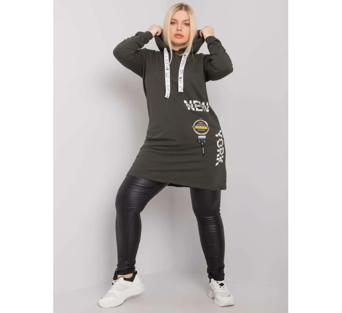 Tunika RV TU 7221.80P tmavá khaki