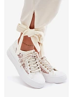 Dámske šnurovacie tenisky LCW-26-44-4480 white . Lee Cooper Dámske šnurovacie tenisky LCW-26-44-4480 white . Lee Cooper