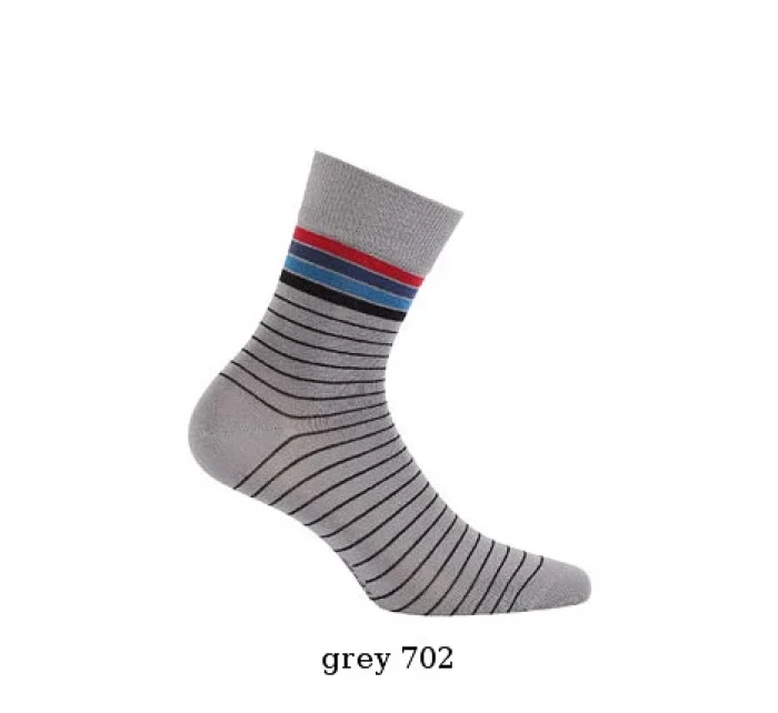 Pánske ponožky Wola Perfect Man vzorované W 94N03 Casual