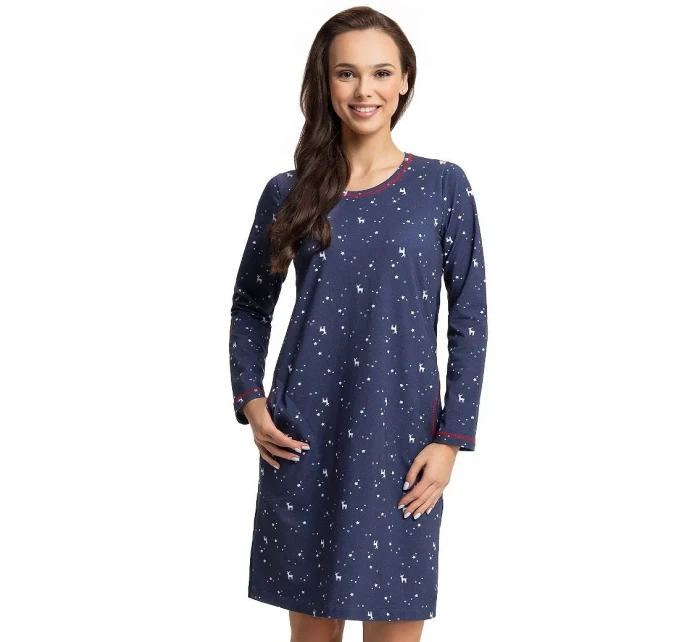 Dámska nočná košeľa Luna 135 dł/r M-XL Dámska nočná košeľa Luna 135 dł/r M-XL