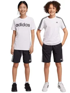 Šortky adidas Essentials Woven Jr s 3 prúžkami HR6332