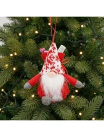 DEKORATÍVNY ZÁZRAK S DARČEKOVÝM VRECÚŠKOM 15CM ČERVENÝ