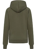 Dámská mikina s kapucí z těžké bavlny 40. dusty khaki model 22463496 - Promodoro Dámská mikina s kapucí z těžké bavlny 40. dusty khaki model 22463496 - Promodoro