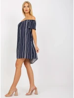 Sukienka model 21110877 granatowy - FPrice Sukienka model 21110877 granatowy - FPrice