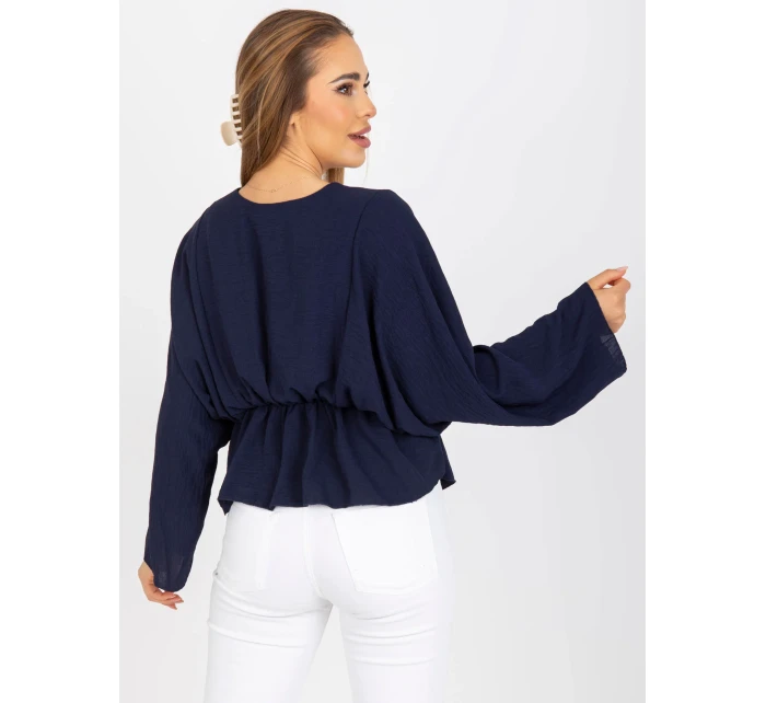 Blúzka DHJ BZ 11979.67 tmavo modrá Blúzka DHJ BZ 11979.67 tmavo modrá