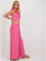 Spodnie DHJ SP model 18532011 różowy - FPrice