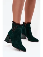 Topánky na podpätku model 220504 Step in style