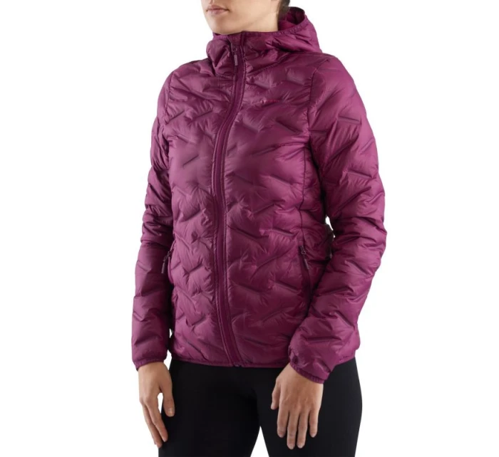 Dámská péřová bunda s kapucí Viking Lady ve fialové barvě model 21767841 Dámská péřová bunda s kapucí Viking Lady ve fialové barvě model 21767841