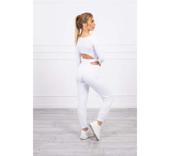 Sada s halenkou top bílá Sada s halenkou top bílá