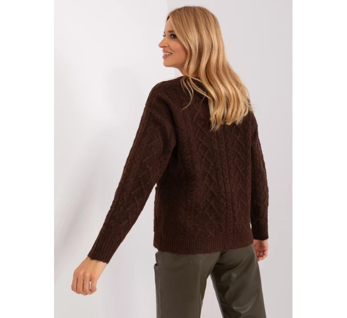 Jumper AT SW 2358.31 tmavo hnedá
