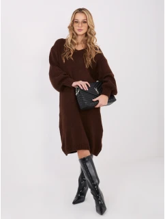 Šaty IN SK 5962.22 tmavohnedé