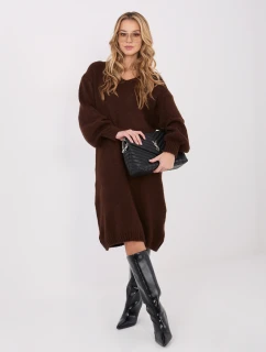 Sukienka IN SK model 21782346 ciemny brązowy - FPrice