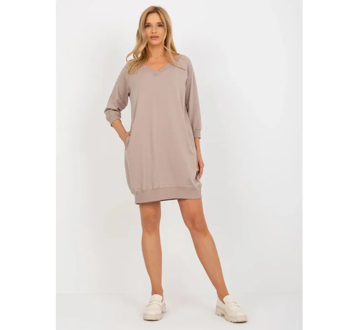 Šaty RV SK 7203.35P tmavo lila