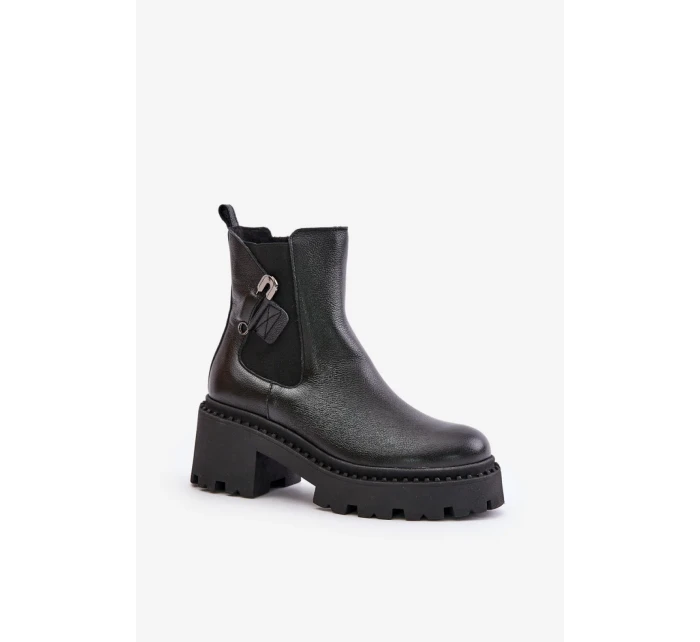 Topánky na podpätku model 202816 Step in style Topánky na podpätku model 202816 Step in style