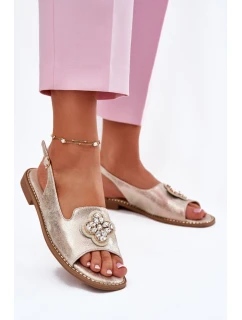 Sandále model 215711 Krok vo veľkom štýle